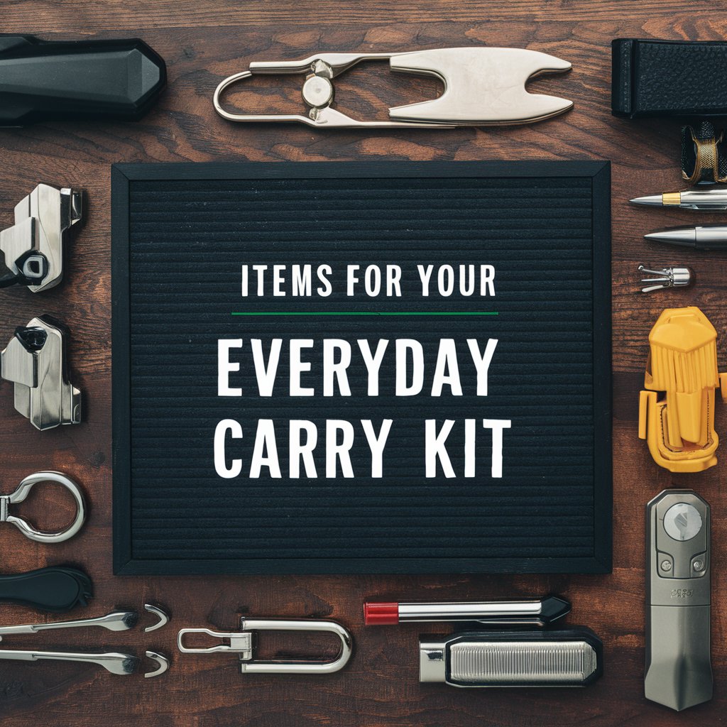 7 Must-Have Items for Your Everyday Carry Kit: Enhanced Personal Security