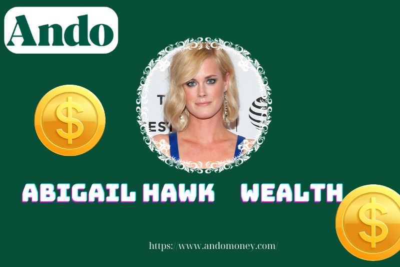 Abigail HAWK assets, salary and financial overview