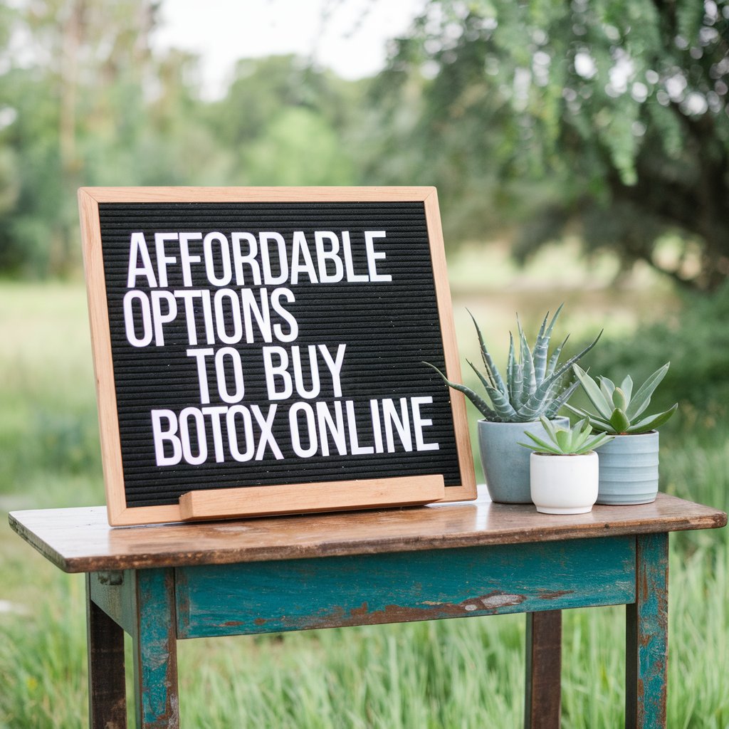 Affordable Options to Buy Botox Online