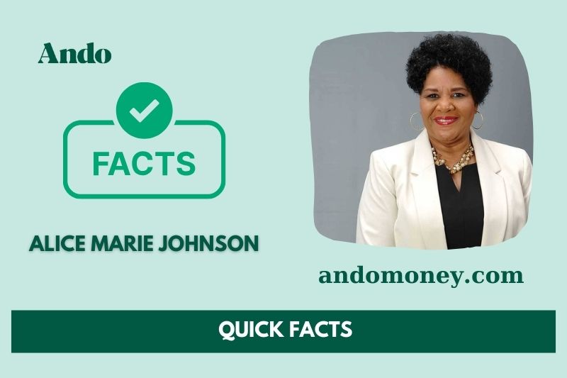 Alice Marie Johnson fast facts