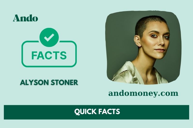 Alyson Stoner Fast Facts