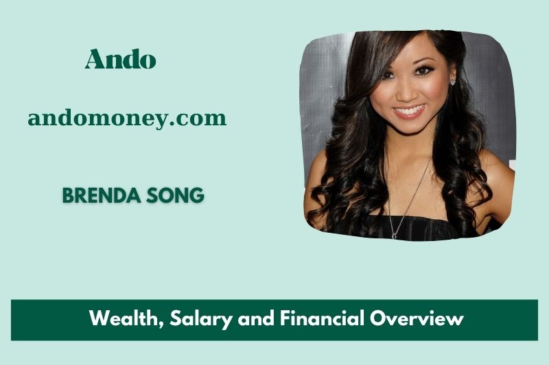 Brenda song prosperity, salary and financial overview