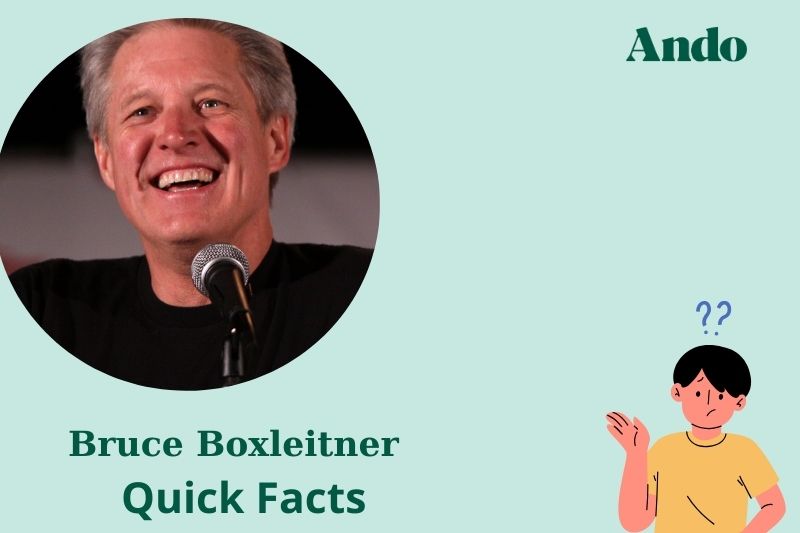 Bruce Boxleitner Fast Facts