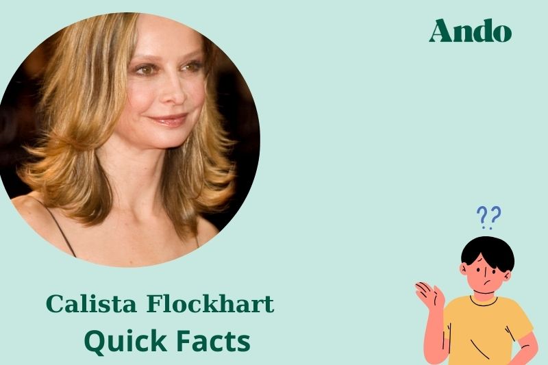 Calista Flockhart fast facts