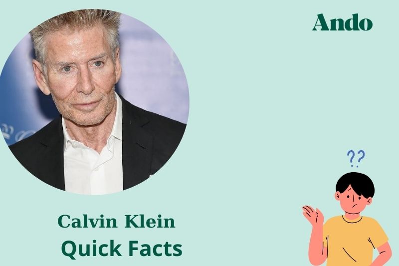 Calvin Klein Fast Facts