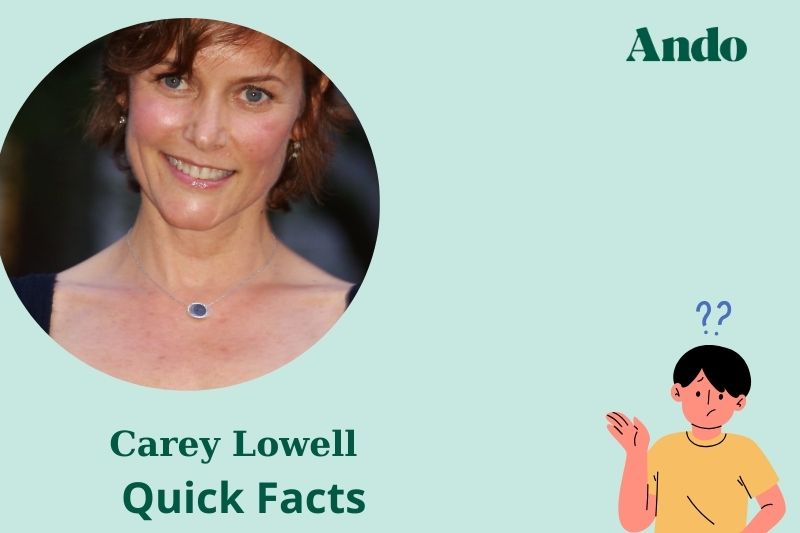 Carey Lowell fast facts