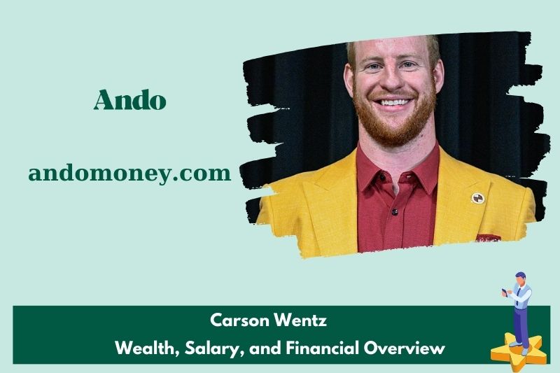 Carson Wentz prosperity, salary and financial overview