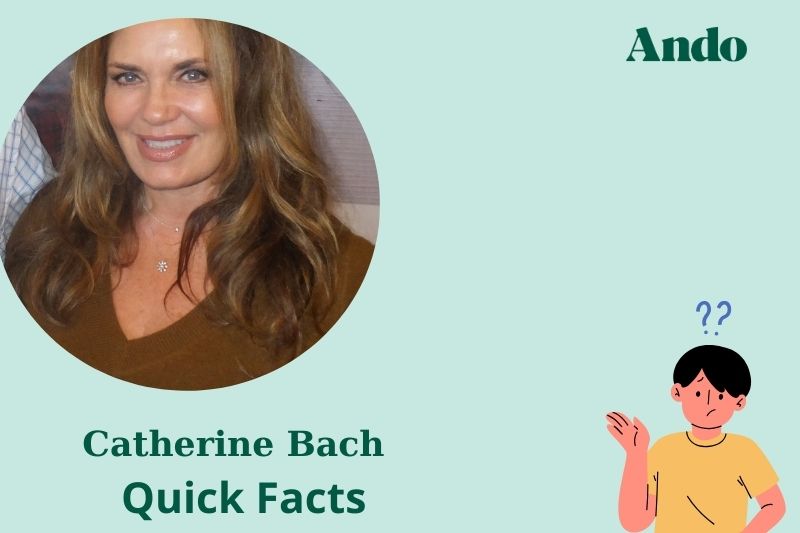 Catherine Bach fast facts