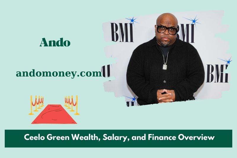 Ceelo green wealth, salary and financial overview