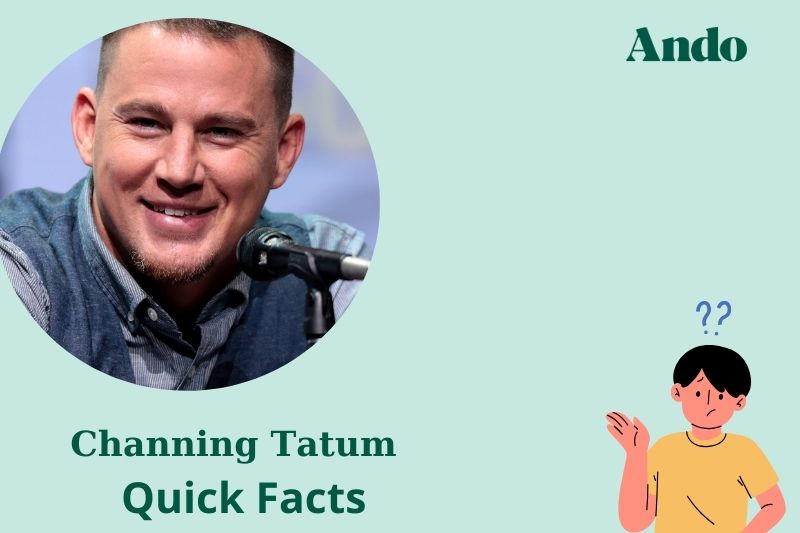 Channing Tatum fast facts