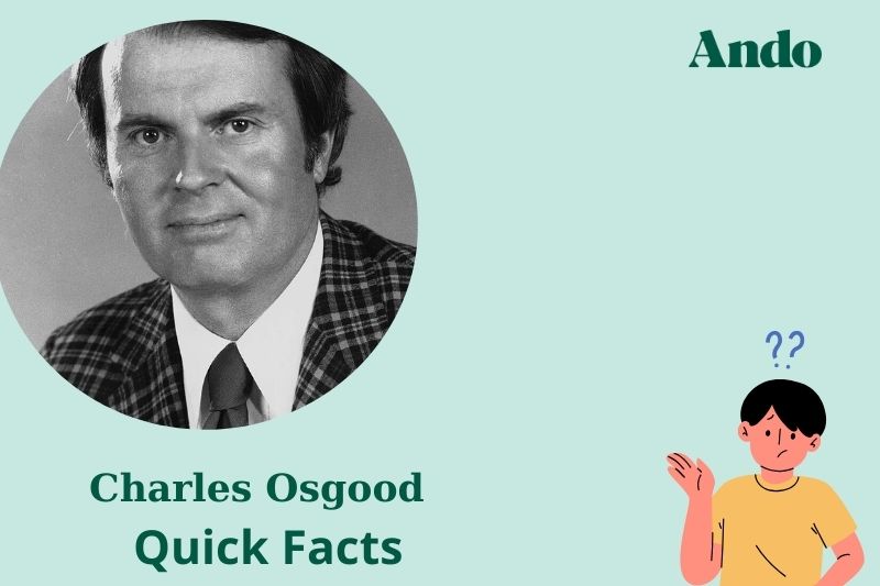 Charles Osgood fast facts