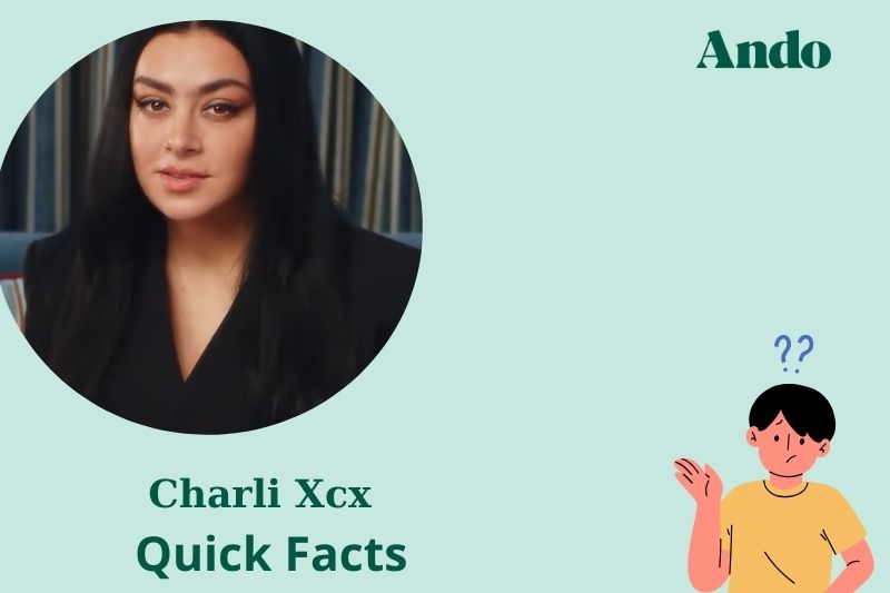 Charli XCX fast facts