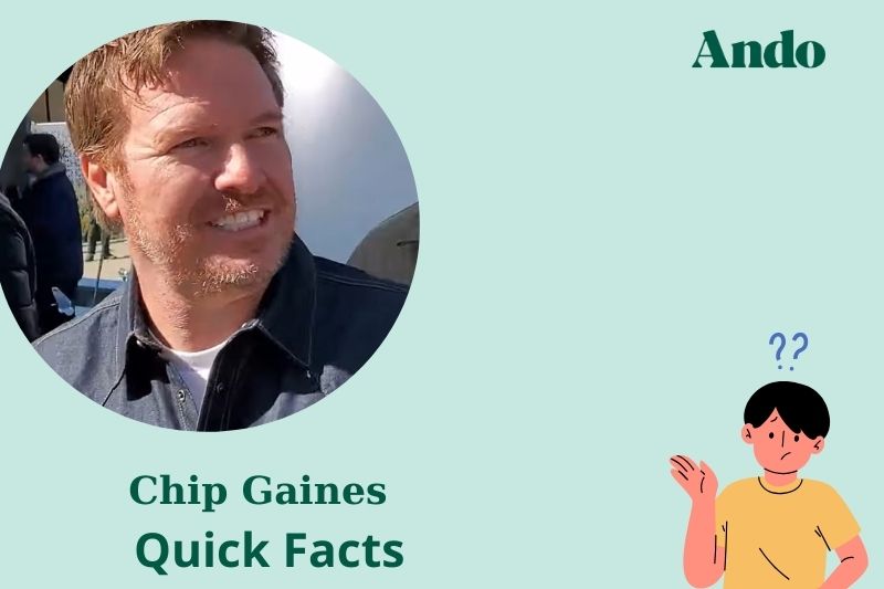 Chip Gaine's quick facts