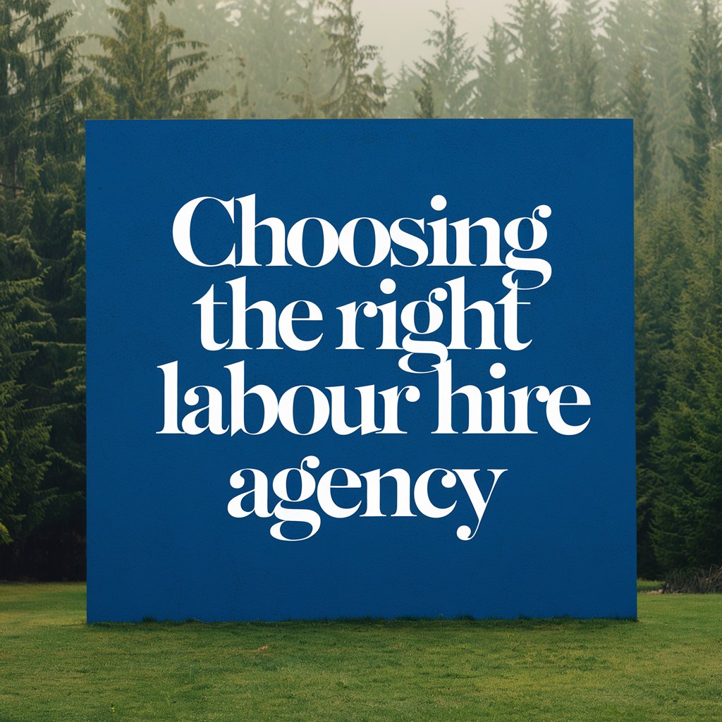 Choosing the Right Labour Hire Agency for Your Workload Demand