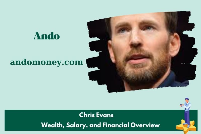 Chris Evan's assets, salary and financial overview