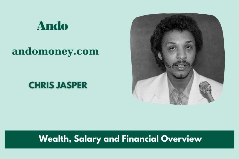 Chris Jasper prosperity, salary and financial overview