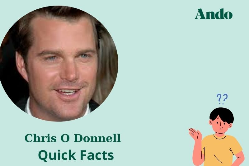 Chris O Donnell Fast Facts