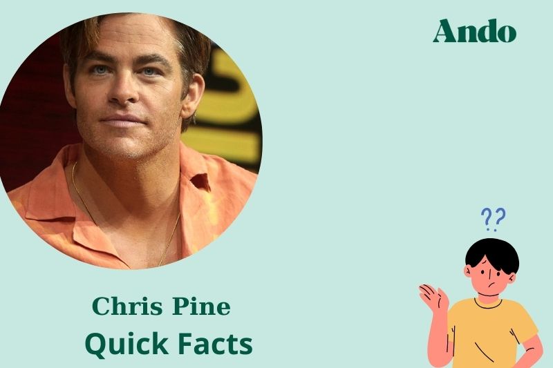 Chris Pine Schnell facts