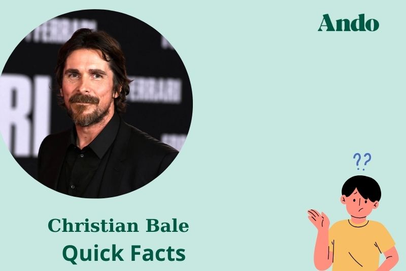 Christian Bale Fast Facts