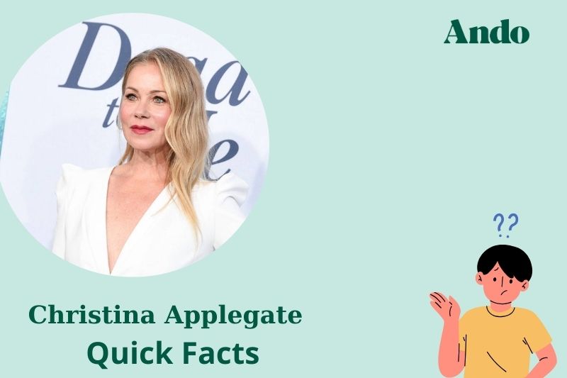 Christina Applegate Fast Facts