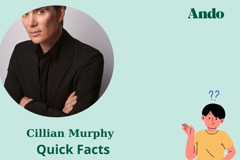 Cillian Murphy fast facts