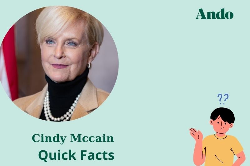 Cindy McCain fast facts