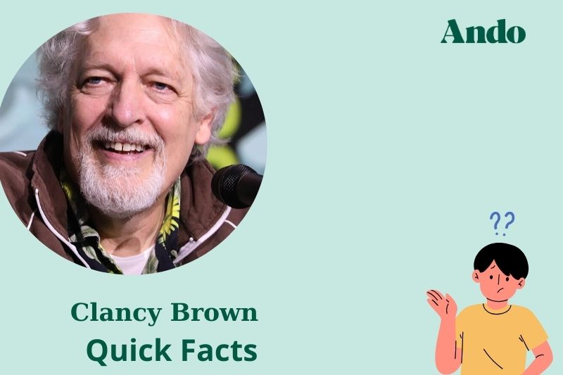 Clancy Brown fast facts