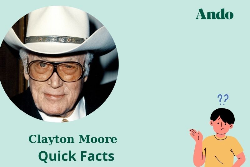 Clayton Moore fast facts