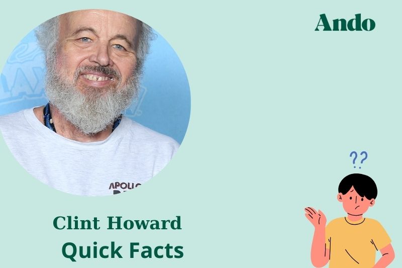 Clint Howard fast facts