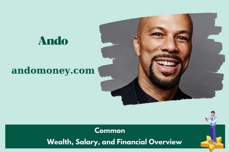 Common assets, salary and financial overview