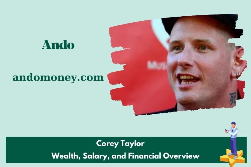 Corey Taylor assets, salary and financial overview