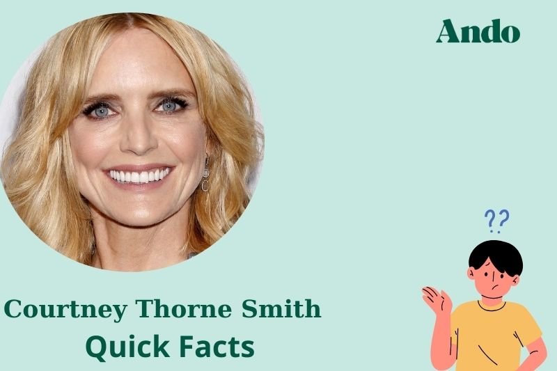 Courtney Thorne Smith fast facts