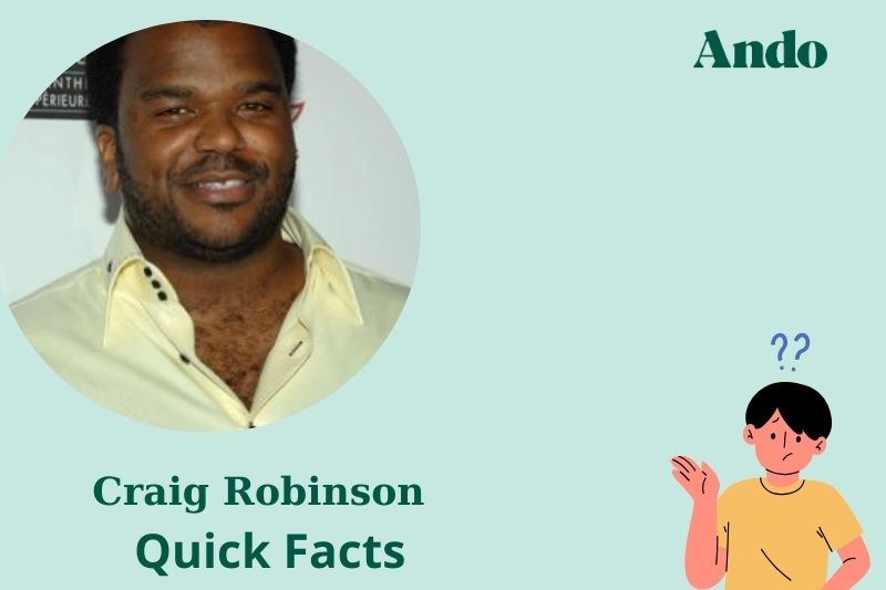 Craig Robinson fast facts