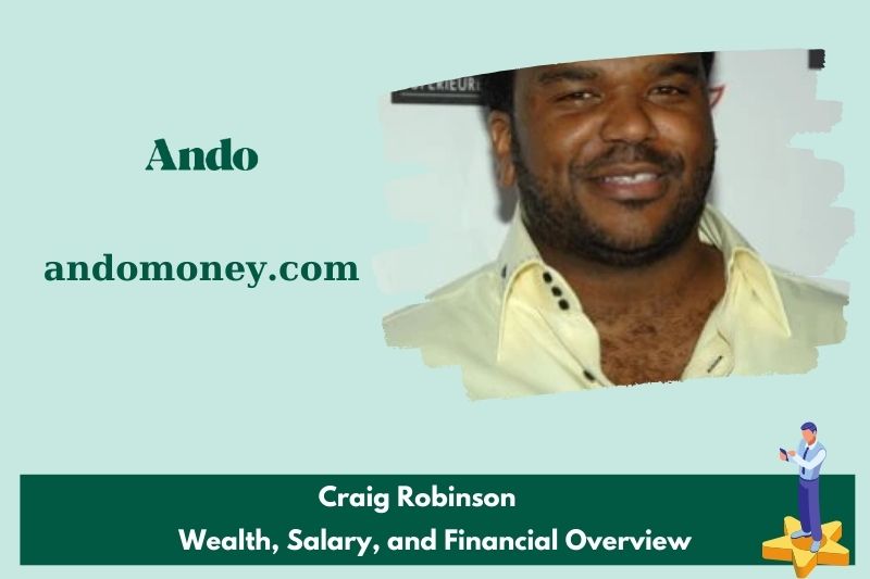 Craig Robinson's assets, salary and financial overview