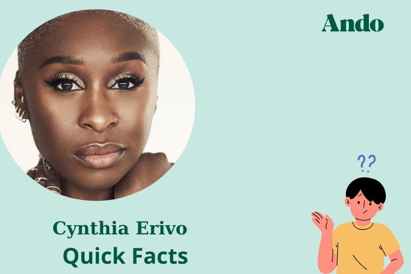 Cynthia Erivo fast facts