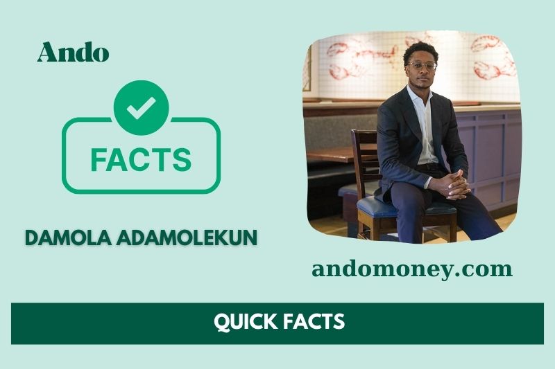 Damola Adamolekun fast facts