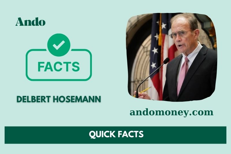 Delbert Hosemann fast facts