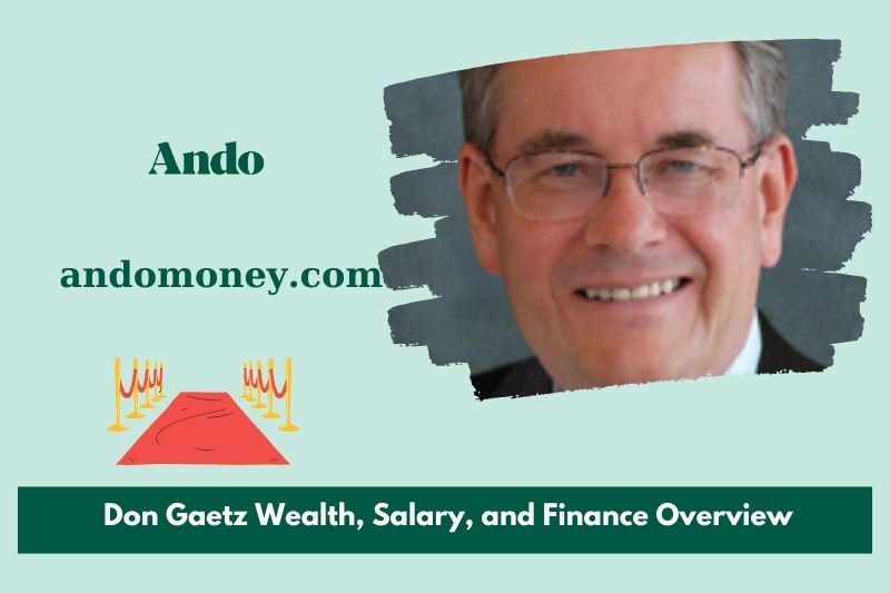 Don Gaetz wealth, salary and financial overview