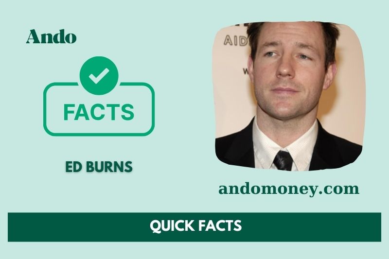 Edward burns fast facts