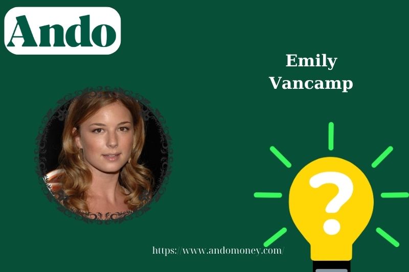 Emily Vancamp fast facts