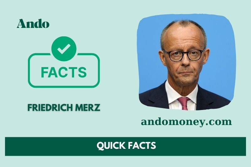 Friedrich Merz fast facts