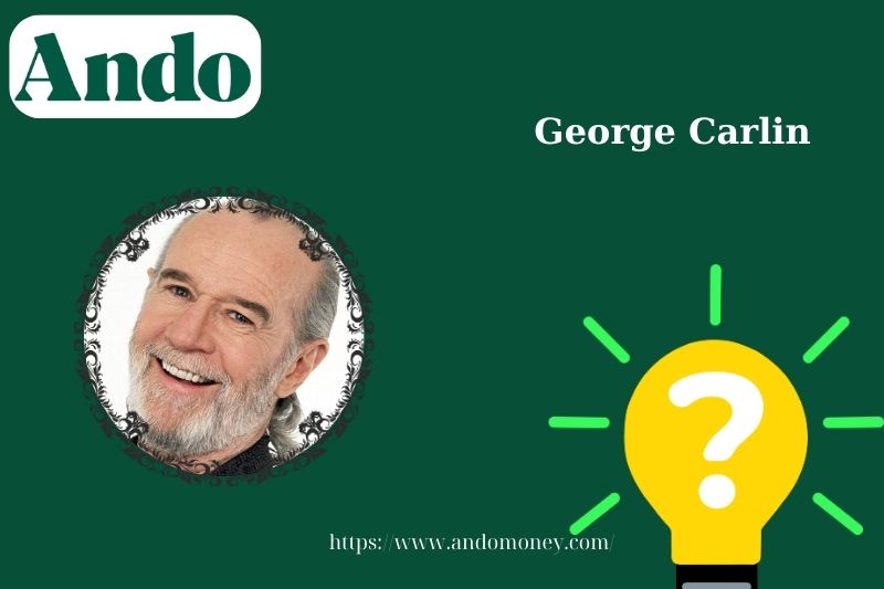 George Carlin fast facts