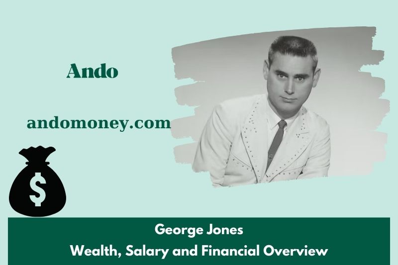 George Jones assets, salary and financial overview