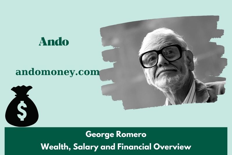 George Romero wealth, salary and financial overview