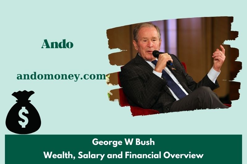 George W Bush wealth, salary and financial overview