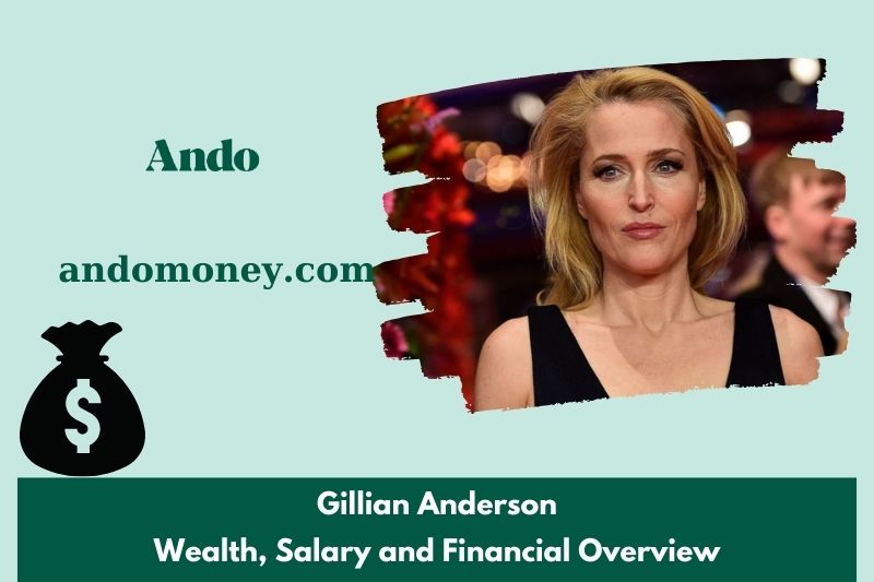 Gillian Anderson assets, salary and financial overview