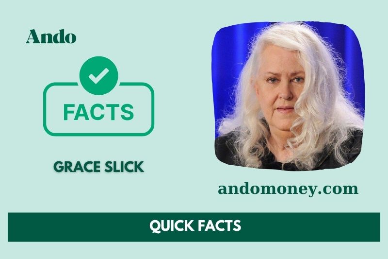 Grace Slick fast facts