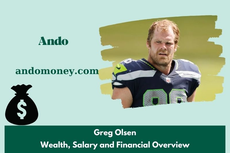 Greg Olsen prosperity, salary and financial overview