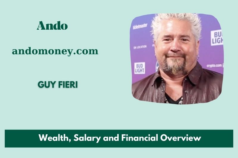 Guy Fieri assets, salary and financial overview