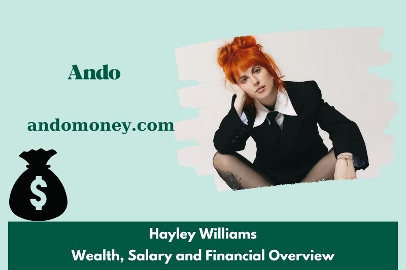 Hayley Williams assets, salary and financial overview